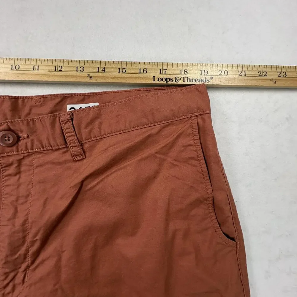 Patagonia All-Wear Hemp Shorts Mens 38 Brown 7” Organic Cotton Hiking 57805